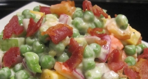 Green Pea Salad With Cheese