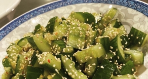 Smashed Cucumber Salad