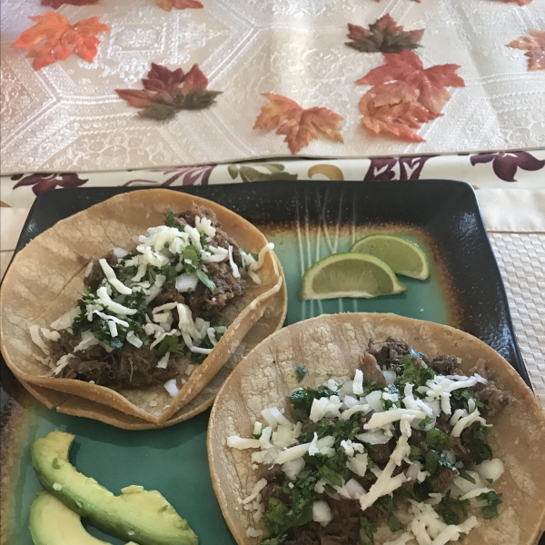 Delicious Beef Tongue Tacos