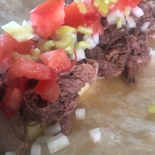 Delicious Beef Tongue Tacos