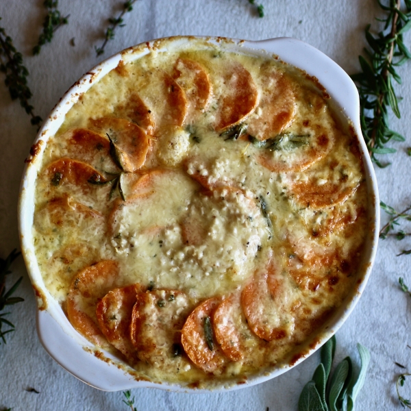 Sweet Potato Gratin