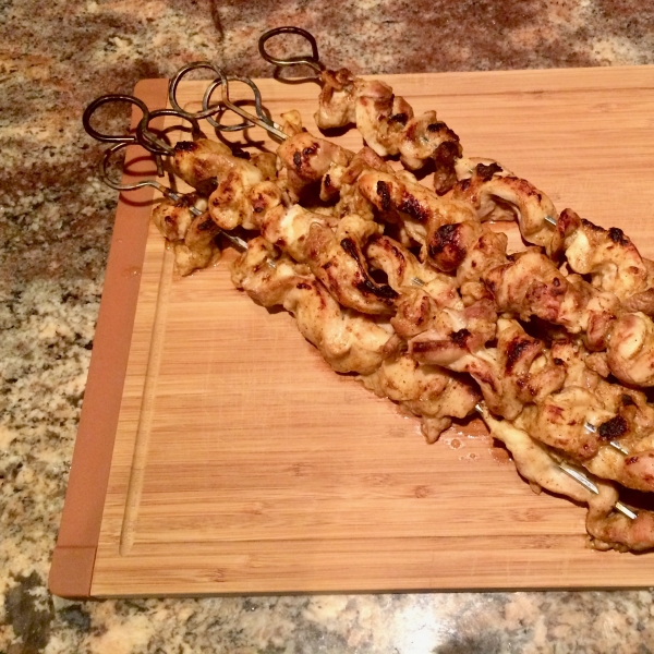 Tandoori-Inspired Oven Chicken Skewers