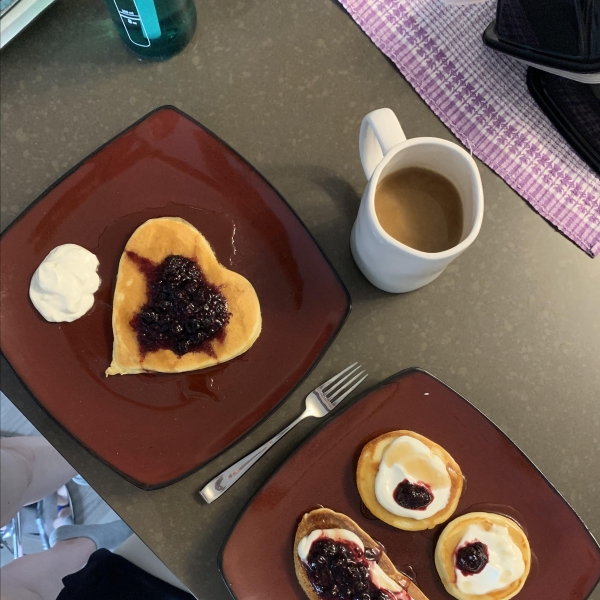 Blueberry and Raspberry Pancake Topping