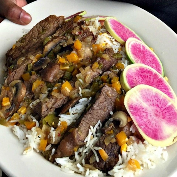 Grace Love's Smothered Steak