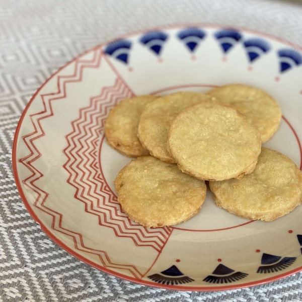 3-Ingredient Parmesan Cookies