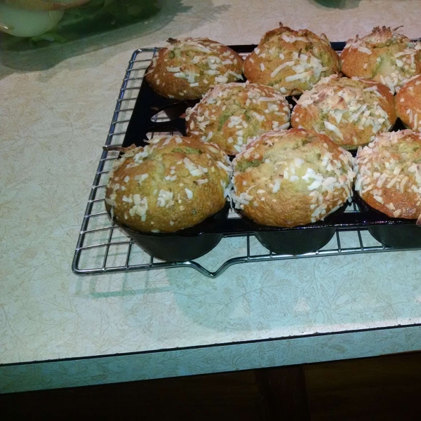 Simple Pina Colada Muffins