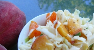 Thornehedge Peach Slaw