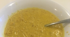 Curried Cream of Cauliflower Soup