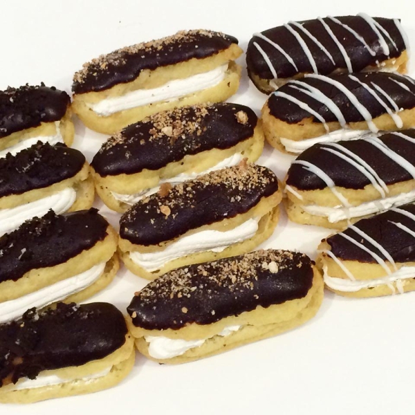 Homemade Chocolate Eclairs