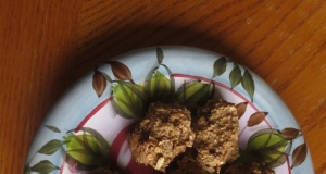 Banana Oat and Bran Cookies