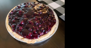 Grandma's Blueberry Cream Pie