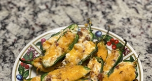 Four Cheese Stuffed Jalapeños