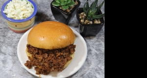 Slow Cooker Ground Beef Barbecue