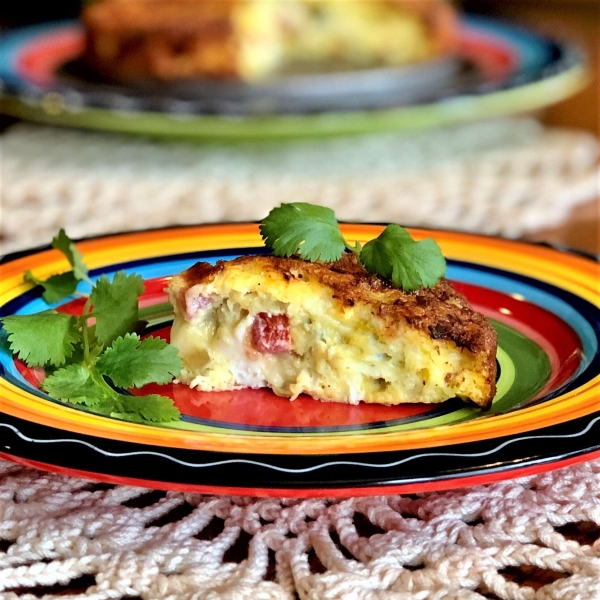 Air Fryer Chile-Cheese Frittata