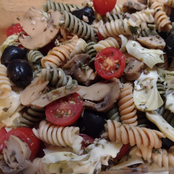 Quick Artichoke Pasta Salad