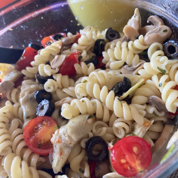 Quick Artichoke Pasta Salad