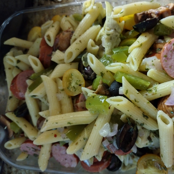 Quick Artichoke Pasta Salad