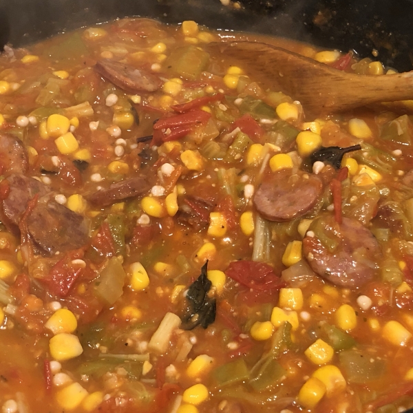 Hearty Creole Okra and Tomatoes