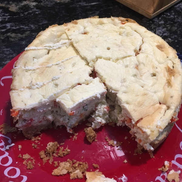 Savory Vegetable Cheesecake