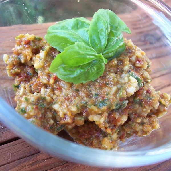 Vegan Sun-Dried Tomato Pesto