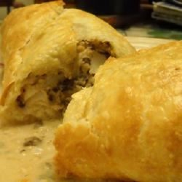 Fish Wellington