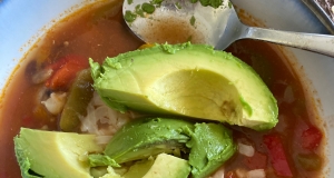 Vegetarian Tortilla Soup