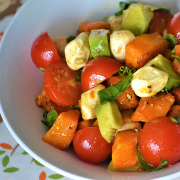 Butternut Squash Caprese Salad