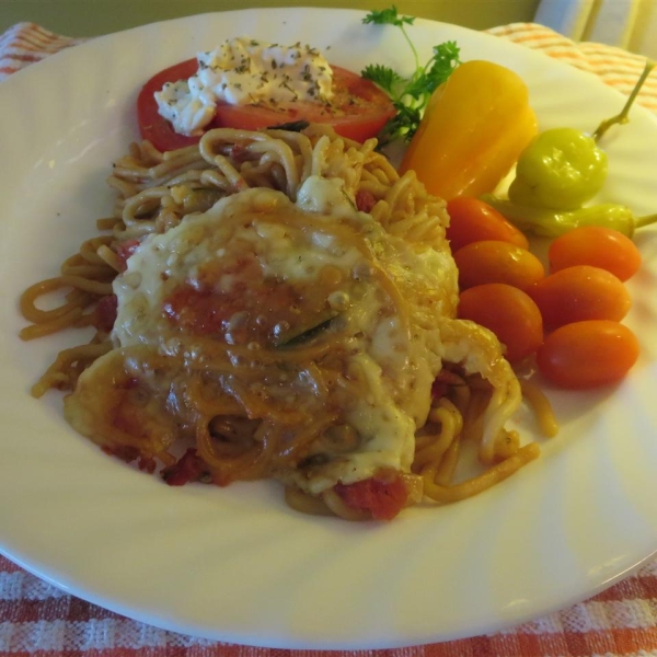 Zucchini Spaghetti Casserole