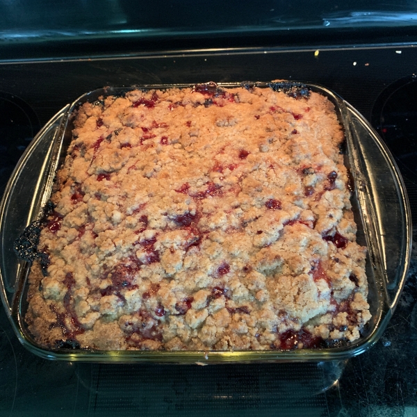 Raspberry and Strawberry Buckle