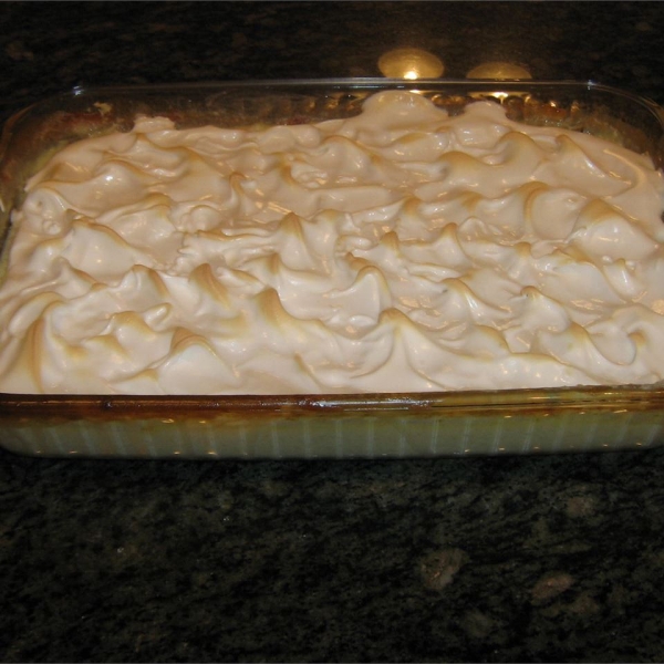 Grandma's Baked Rice Pudding with Meringue