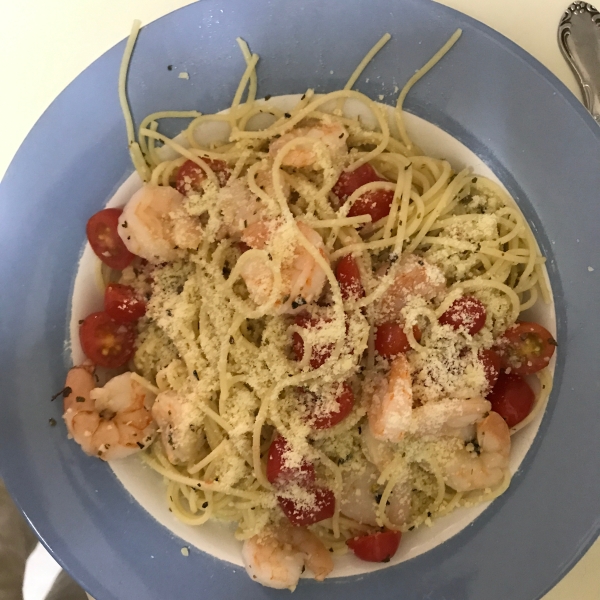 Garlic Shrimp Pasta