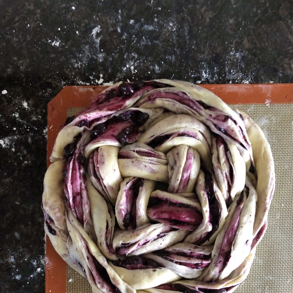 Blueberry Babka Braid