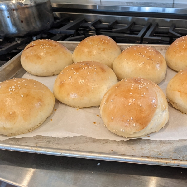 Homemade Hamburger Buns