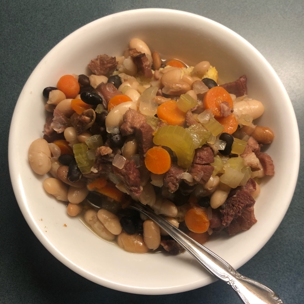 Basic Ham and Bean Soup