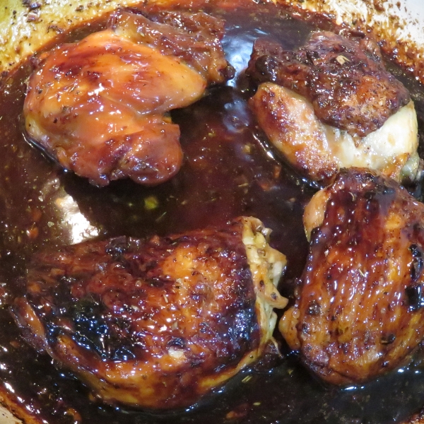 Garlic-Brown Sugar Chicken Thighs