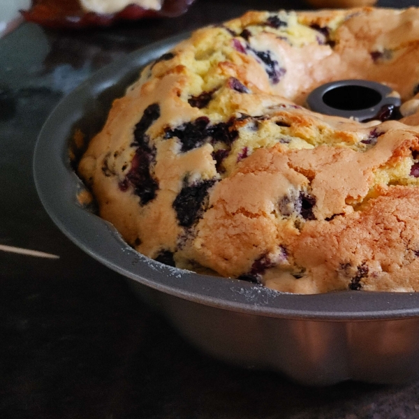 Blueberry Pound Cake