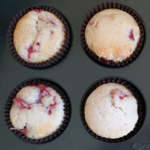 Strawberry Lemon Muffins