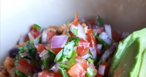 Skillet Chicken and Quinoa with Fresh Salsa