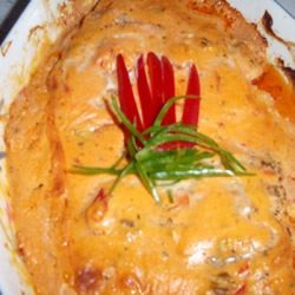 Mexican Halibut Bake