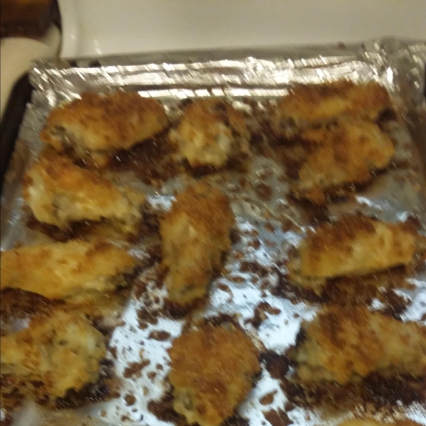 Oven Fried Chicken Wings
