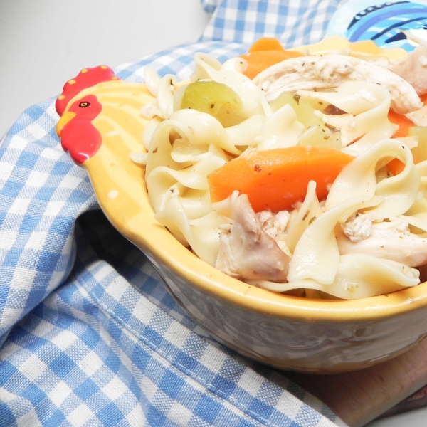 Rotisserie Chicken Noodle Soup