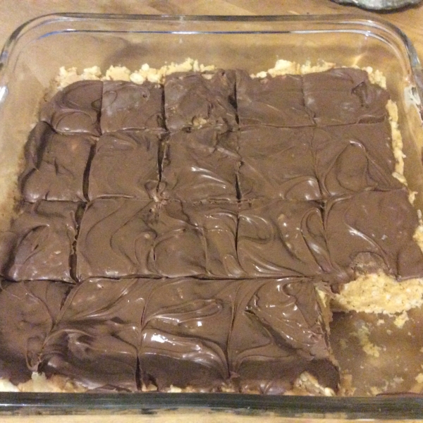 No Bake Peanut Butter Bars