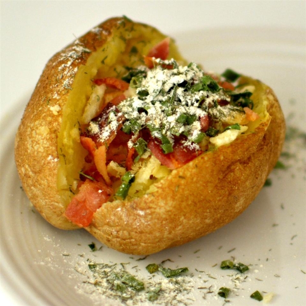 Easy Potato Chip Potato Topper