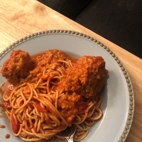 Turkey and Rice Meatballs (Albondigas)