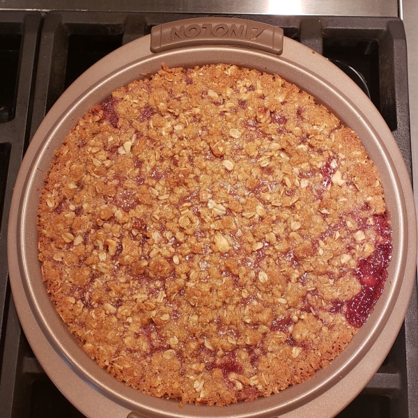 Glenn's Rhubarb Crumble