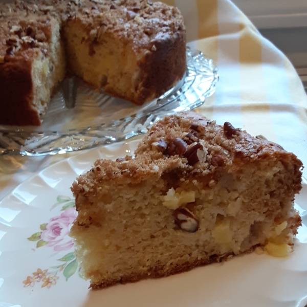 Pecan Pineapple Coffee Cake