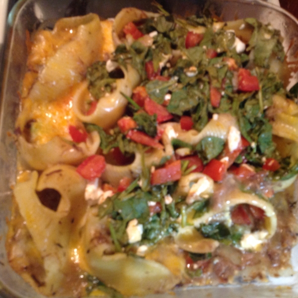 Roast Beef Stuffed Shells