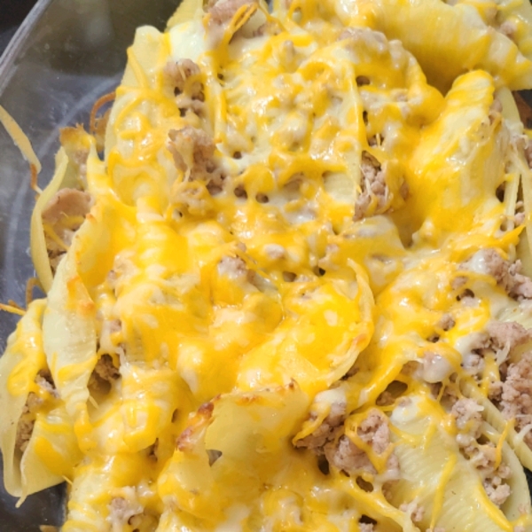 Roast Beef Stuffed Shells