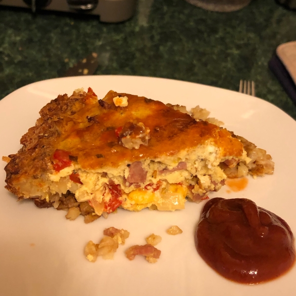 Mom's Killer Tater Tot Quiche