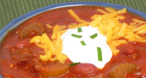 Beef and Chorizo Chili